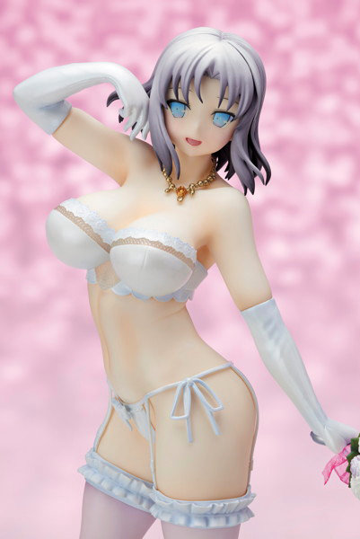 極美Girls Super Premium『閃乱カグラNew Wave Gバースト』雪泉 ウェディングランジェリーVer. 1/6scaleフィギュア<復刻版> 画像4