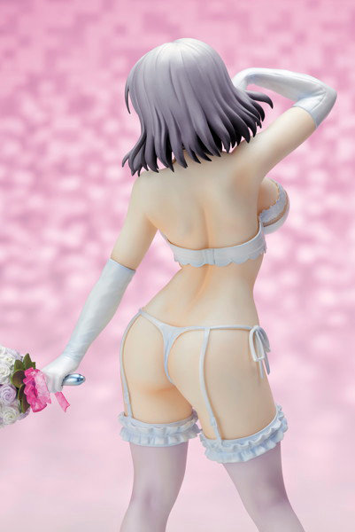 極美Girls Super Premium『閃乱カグラNew Wave Gバースト』雪泉 ウェディングランジェリーVer. 1/6scaleフィギュア<復刻版> 画像5