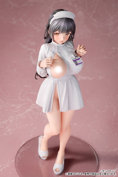 ポップキュン イラスト「ナースさん」ごほうびver. 1/6スケール 塗装済み完成品フィギュア 画像17