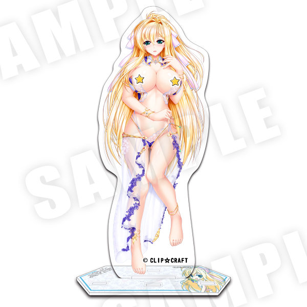 ユニオリズム☆カルテット アクリルピローライズフィギュア 〜ユリナビキニコーデver.