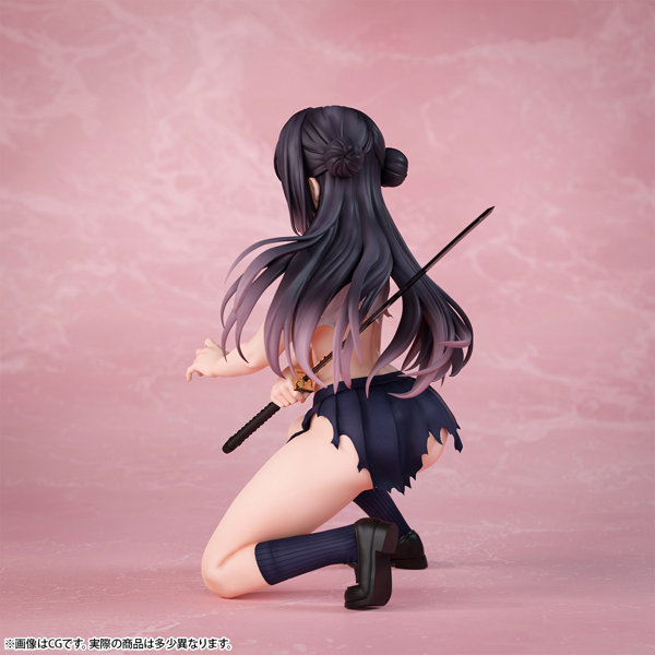 さむらいJ● 咲良 ダメージver. 1/7スケール 塗装済み完成品フィギュア 画像4