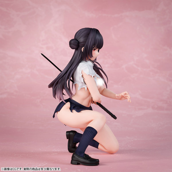 さむらいJ● 咲良 ダメージver. 1/7スケール 塗装済み完成品フィギュア 画像6