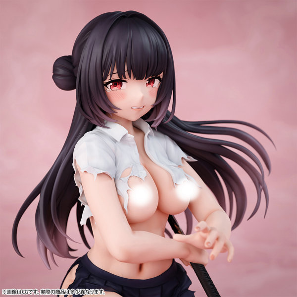 さむらいJ● 咲良 ダメージver. 1/7スケール 塗装済み完成品フィギュア 画像8