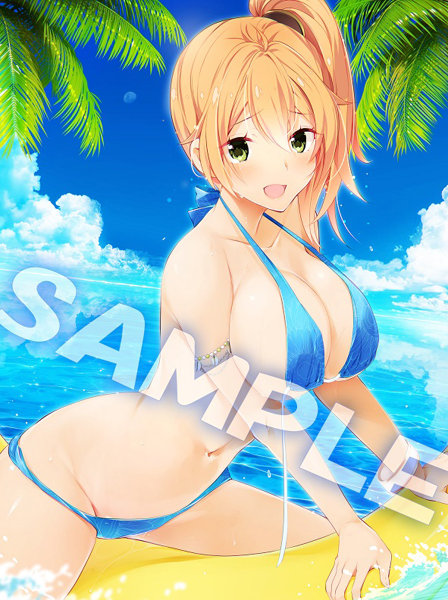 再販『虜ノ姉妹』水着コレクション 瓜生一穂 B2タペストリー