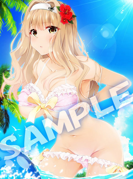 再販『虜ノ姉妹』水着コレクション 貴嶋氷花 B2タペストリー