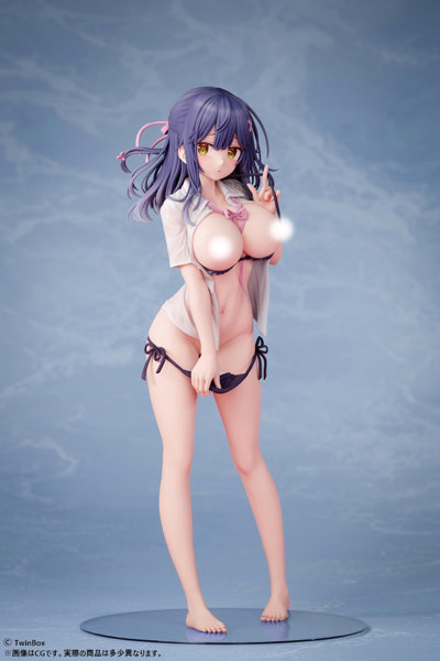 TwinBox イラスト 君のことが好きだから「七海優乃」脱衣ver. 1/6スケール 塗装済み完成品 画像1