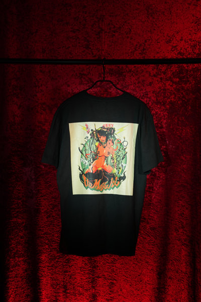 【GODTAIL × 伊藤舞雪】Thunder Patch × Backprint TEE BLACK Mサイズ 画像11