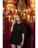【GODTAIL × 伊藤舞雪】Thunder Patch × Backprint TEE BLACK Mサイズ 画像6