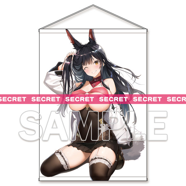八重樫南描き下ろし『ガールズフランティッククラン』エーコ▼X-RATEDタペストリー【B1】