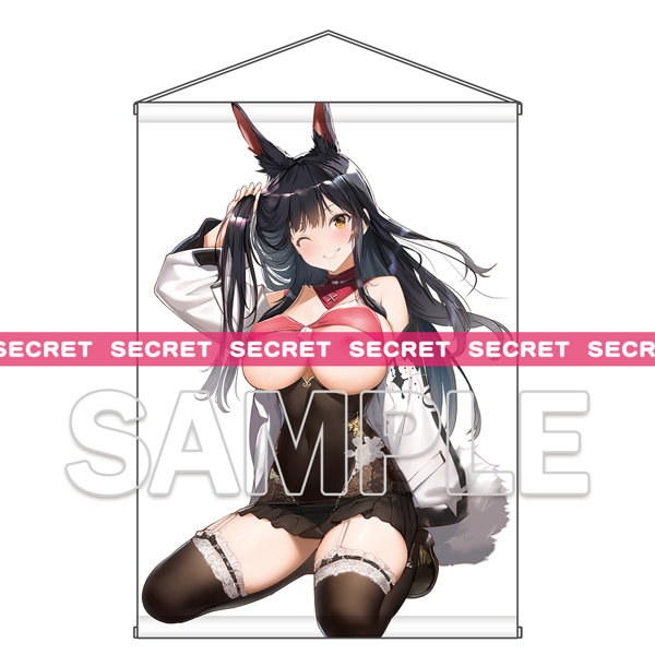 八重樫南描き下ろし『ガールズフランティッククラン』エーコ▼X-RATEDタペストリー【B2】
