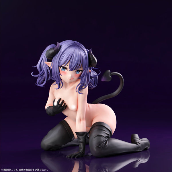 肉感少女 サキュバス ナハトちゃん 1/6スケール 塗装済み完成品フィギュア 画像1