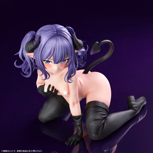 肉感少女 サキュバス ナハトちゃん 1/6スケール 塗装済み完成品フィギュア 画像10