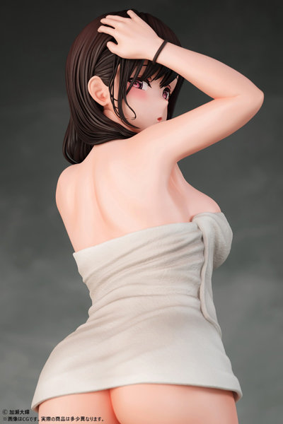 加瀬大輝 イラスト 髪を乾かすJ●さん 1/6スケール 塗装済み完成品フィギュア 画像9