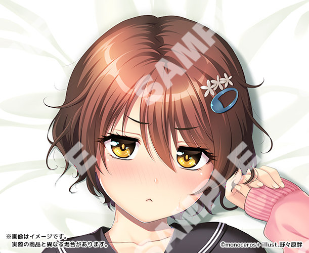野々原幹先生描き下ろし 純愛セフレ妹 七浜凛 抱き枕カバー+DLカード 画像2