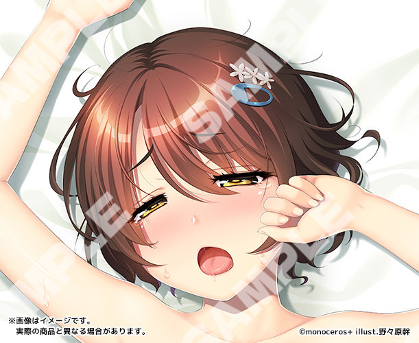 野々原幹先生描き下ろし 純愛セフレ妹 七浜凛 抱き枕カバー+DLカード 画像3