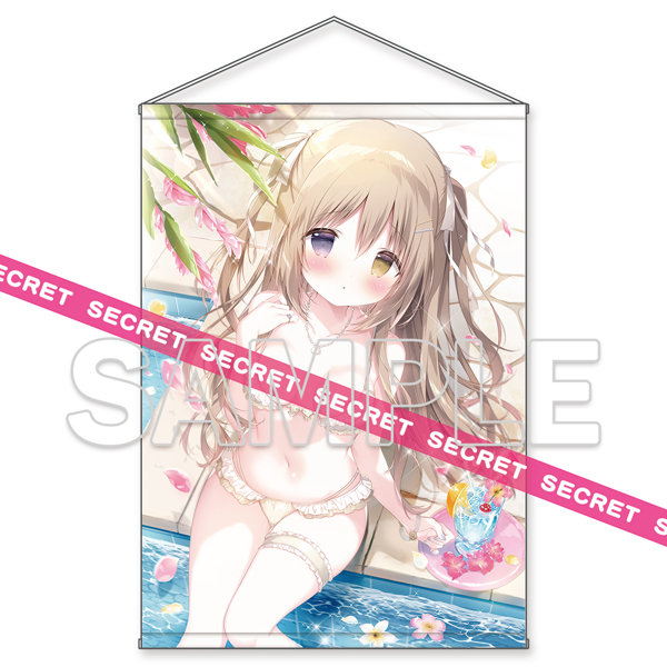 しらたま描き下ろし 水着まいちゃん X-RATEDタペストリー【B1】