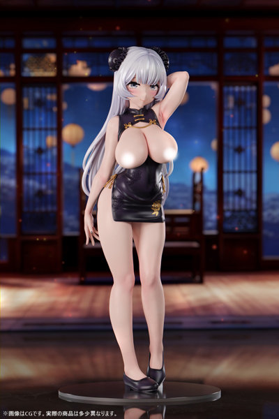 肉感少女 桃源郷の使用人 翠蘭 1/4スケール塗装済み完成品フィギュア 画像18