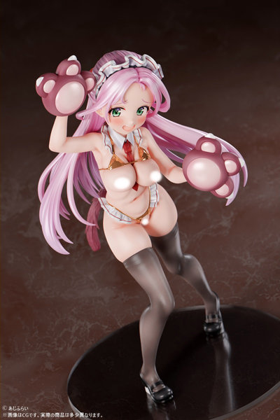 あじふらい イラスト ドーテーレジスタンス「ももか」1/6スケール塗装済み完成品フィギュア 画像10