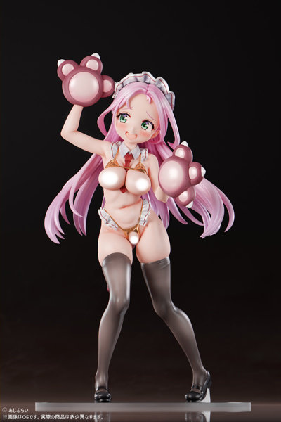 あじふらい イラスト ドーテーレジスタンス「ももか」1/6スケール塗装済み完成品フィギュア 画像12