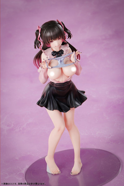 肉感少女 パンツであやとり 地雷系カノジョ「理沙」1/4スケール塗装済み完成品フィギュア 画像10