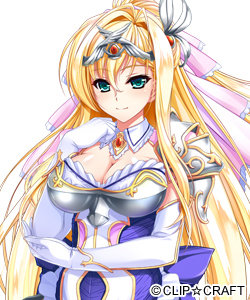 ユニオリズム☆カルテット B2タペストリー ユリナドレス.ver(着衣) 画像1
