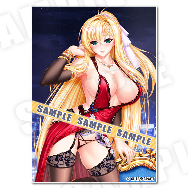 ユニオリズム☆カルテット B2タペストリー ユリナドレス.ver(着衣)
