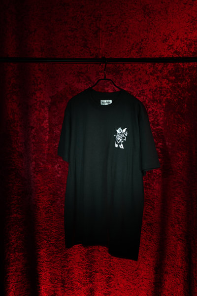 【KENTOO × 河北彩花】Devil kawakita Saika TEE BLACK/XLサイズ 画像10