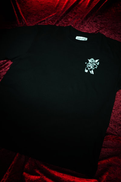 【KENTOO × 河北彩花】Devil kawakita Saika TEE BLACK/XLサイズ 画像12
