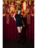 【KENTOO × 河北彩花】Devil kawakita Saika TEE BLACK/XLサイズ 画像2