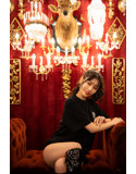 【KENTOO × 河北彩花】Devil kawakita Saika TEE BLACK/XLサイズ 画像9