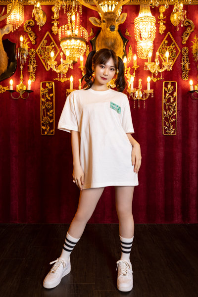 【jbstyle.×石川澪】MIO Patch & Cheer Dance TEE WHITE/XLサイズ 画像3