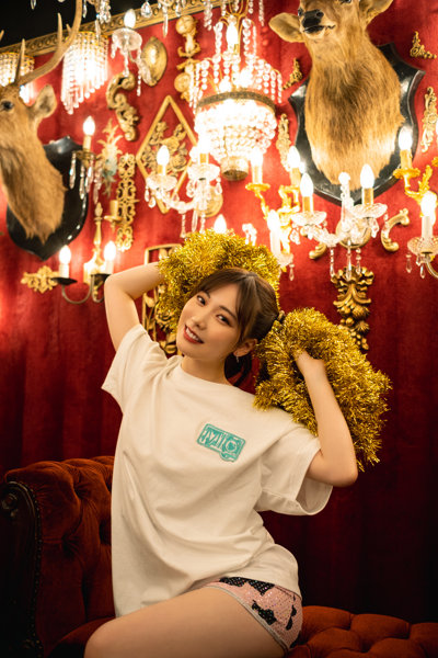 【jbstyle.×石川澪】MIO Patch & Cheer Dance TEE WHITE/XLサイズ 画像8