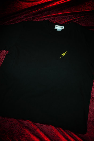 【GODTAIL×伊藤舞雪】Thunder Patch × Backprint TEE BLACK/XLサイズ 画像12