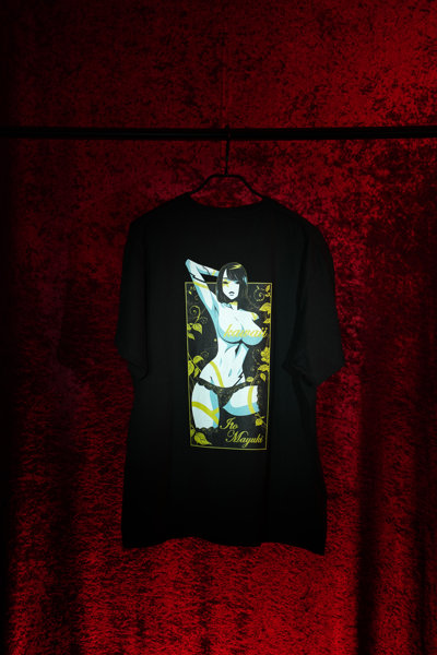 【GODTAIL×伊藤舞雪】BWH Measurements Print TEE XLサイズ 画像1