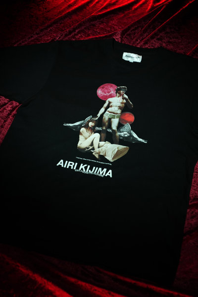 【buggy×希島あいり】Kijima × David Statue TEE BLACK/XLサイズ 画像10