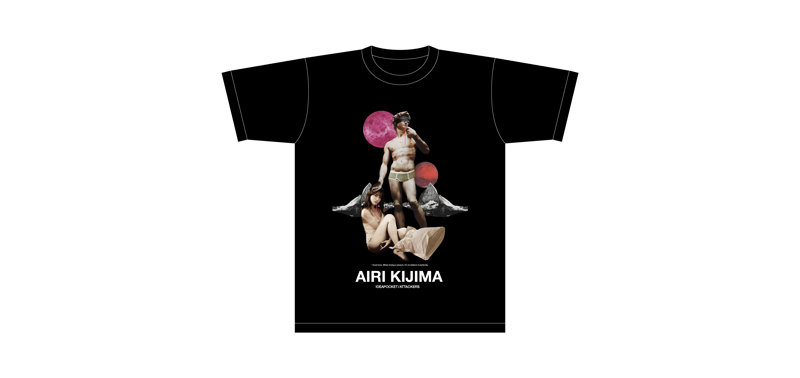 【buggy×希島あいり】Kijima × David Statue TEE BLACK/XLサイズ 画像11