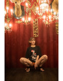【buggy×希島あいり】Kijima × David Statue TEE BLACK/XLサイズ 画像5
