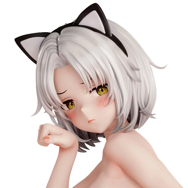 肉感少女 メス猫になった金子さん 1/4スケール塗装済み完成品フィギュア 画像18
