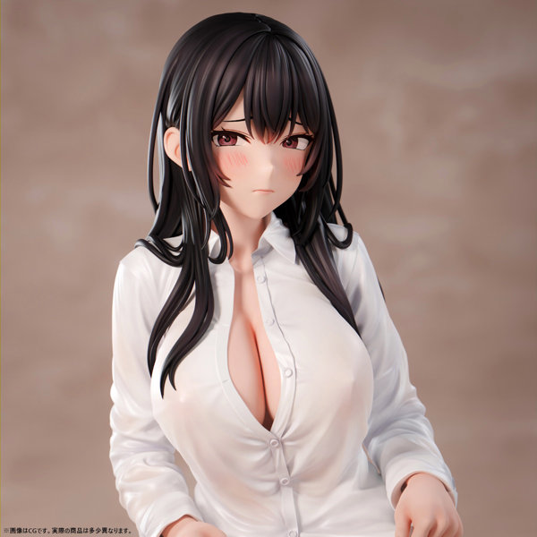 肉感少女 Yシャツカノジョ 沙夜 1/6スケール塗装済み完成品フィギュア 画像9