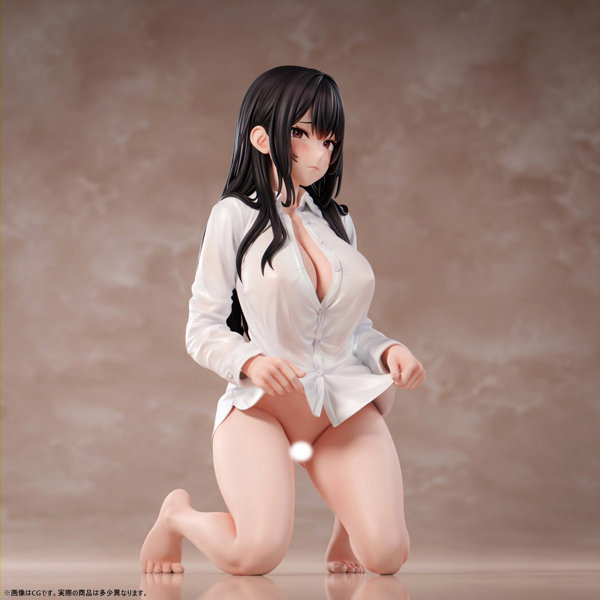 肉感少女 Yシャツカノジョ 沙夜 1/4スケール塗装済み完成品フィギュア 画像11
