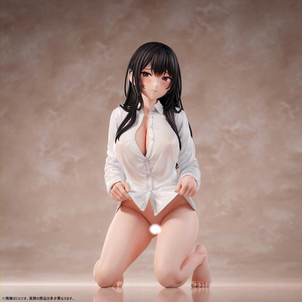肉感少女 Yシャツカノジョ 沙夜 1/4スケール塗装済み完成品フィギュア 画像12