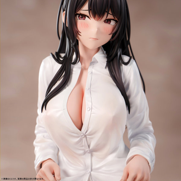 肉感少女 Yシャツカノジョ 沙夜 1/4スケール塗装済み完成品フィギュア 画像13