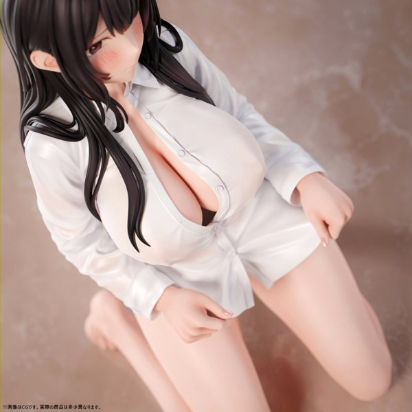 肉感少女 Yシャツカノジョ 沙夜 1/4スケール塗装済み完成品フィギュア 画像14