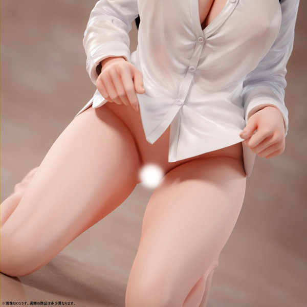 肉感少女 Yシャツカノジョ 沙夜 1/4スケール塗装済み完成品フィギュア 画像15