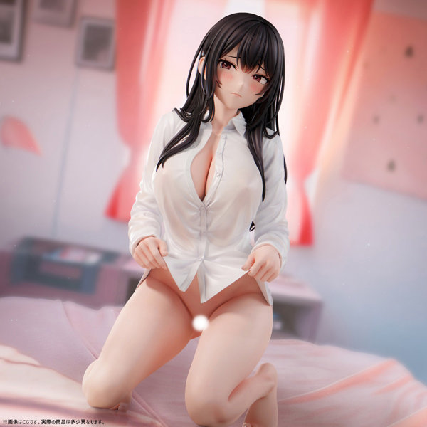 肉感少女 Yシャツカノジョ 沙夜 1/4スケール塗装済み完成品フィギュア 画像17