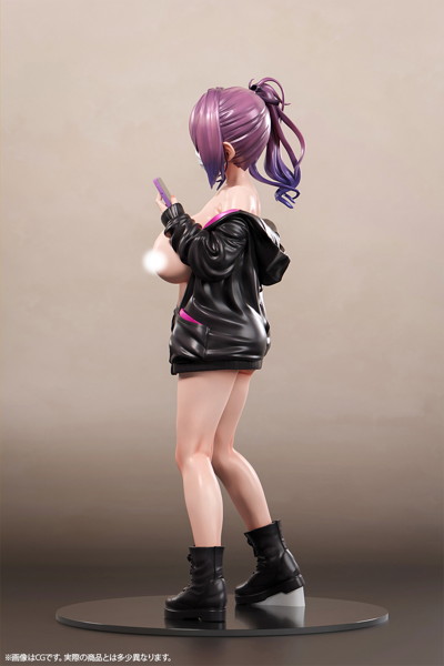 肉感少女 カピカピかぴばら「匿名少女P」1/4スケール塗装済み完成品フィギュア 画像4