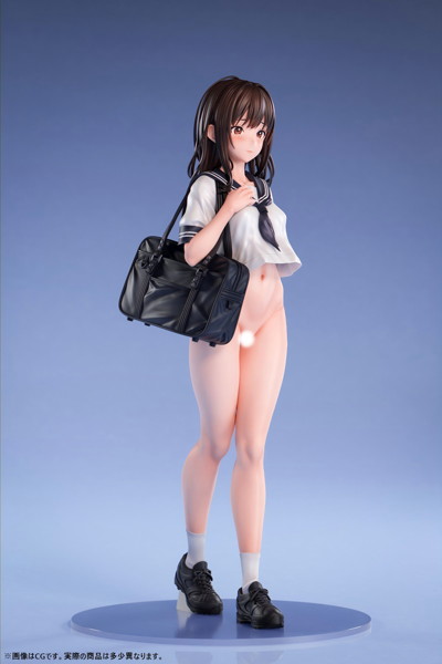 肉感少女 半裸登校 佐藤さん 1/6スケール塗装済み完成品フィギュア 画像7