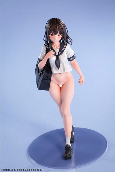 肉感少女 半裸登校 佐藤さん 1/4スケール塗装済み完成品フィギュア 画像10