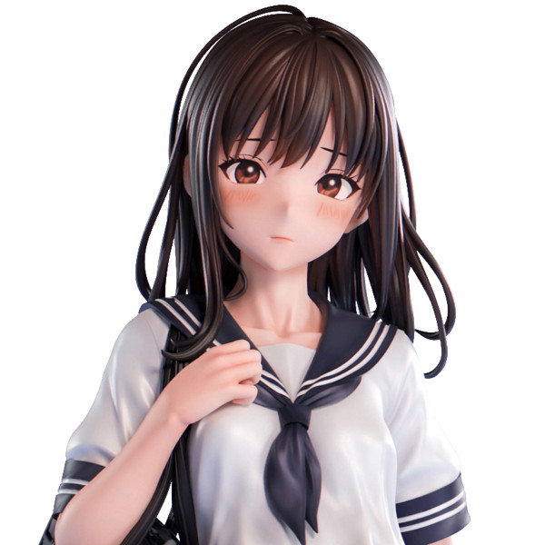 肉感少女 半裸登校 佐藤さん 1/4スケール塗装済み完成品フィギュア 画像19