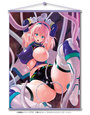 紫☆にゃ〜 B2タペストリー『ストライクガール〜ぴっちりスーツを身に纏いし女戦士〜』